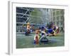 Colourful Sculptures of the Tinguely Fountain, Pompidou Centre, Beaubourg, Paris, France, Europe-Nigel Francis-Framed Photographic Print