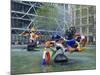 Colourful Sculptures of the Tinguely Fountain, Pompidou Centre, Beaubourg, Paris, France, Europe-Nigel Francis-Mounted Photographic Print