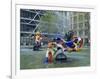 Colourful Sculptures of the Tinguely Fountain, Pompidou Centre, Beaubourg, Paris, France, Europe-Nigel Francis-Framed Photographic Print