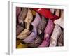 Colourful Slippers, Marrakesh, Morocco, North Africa, Africa-Frank Fell-Framed Photographic Print