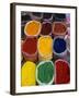 Colourful Spices at Market Stall, Osh, Kyrgyzstan, Central Asia, Asia-Michael Runkel-Framed Photographic Print