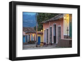 Colourful Street in Historical Center-Jane Sweeney-Framed Photographic Print
