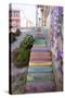 Colourful Street, Valparaiso, Chile-Peter Groenendijk-Stretched Canvas