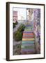 Colourful Street, Valparaiso, Chile-Peter Groenendijk-Framed Photographic Print