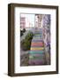 Colourful Street, Valparaiso, Chile-Peter Groenendijk-Framed Photographic Print