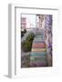 Colourful Street, Valparaiso, Chile-Peter Groenendijk-Framed Photographic Print