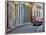 Colourful Street With Traditional Old American Car Parked, Old Havana, Cuba, West Indies, Caribbean-Martin Child-Framed Photographic Print