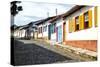 Colourful Streets, Mariana, Minas Gerais, Brazil, South America-Gabrielle and Michel Therin-Weise-Stretched Canvas