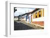 Colourful Streets, Mariana, Minas Gerais, Brazil, South America-Gabrielle and Michel Therin-Weise-Framed Photographic Print