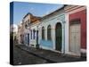 Colourful streets of Carmo, Historic Centre, UNESCO World Heritage Site, Salvador, State of Bahia, -Karol Kozlowski-Stretched Canvas