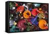 Colourful Tajines, Essaouira, Atlantic Coast, Morocco, North Africa, Africa-Stuart Black-Framed Stretched Canvas