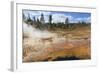 Colourful Thermal Features, Upper Geyser Basin, Yellowstone National Park, Wyoming, Usa-Eleanor Scriven-Framed Photographic Print