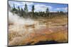 Colourful Thermal Features, Upper Geyser Basin, Yellowstone National Park, Wyoming, Usa-Eleanor Scriven-Mounted Photographic Print