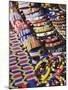 Colourful Traditional African Souvenirs on Beachfront, Durban, Kwazulu-Natal, South Africa-Ian Trower-Mounted Photographic Print