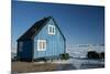 Colourful Wooden House in the Village of Qaanaaq-Louise Murray-Mounted Photographic Print