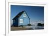 Colourful Wooden House in the Village of Qaanaaq-Louise Murray-Framed Photographic Print