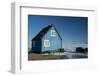 Colourful Wooden House in the Village of Qaanaaq-Louise Murray-Framed Photographic Print