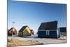 Colourful Wooden Houses in the Village of Qaanaaq-Louise Murray-Mounted Photographic Print