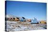Colourful Wooden Houses in the Village of Qaanaaq-Louise Murray-Stretched Canvas