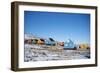 Colourful Wooden Houses in the Village of Qaanaaq-Louise Murray-Framed Photographic Print