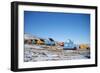 Colourful Wooden Houses in the Village of Qaanaaq-Louise Murray-Framed Photographic Print