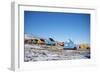 Colourful Wooden Houses in the Village of Qaanaaq-Louise Murray-Framed Photographic Print