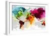 Colourful World Map-GraphINC-Framed Premium Giclee Print