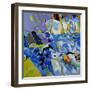 Colourfulf flakes-Pol Ledent-Framed Art Print