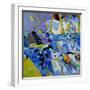 Colourfulf flakes-Pol Ledent-Framed Art Print