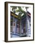 Colourfully Painted Building in Little India, Singapore, Southeast Asia-Amanda Hall-Framed Photographic Print