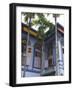 Colourfully Painted Building in Little India, Singapore, Southeast Asia-Amanda Hall-Framed Photographic Print