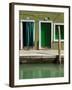 Colourfully Painted Houses Situated on Canal Banks on the Island of Burano, Located Near Venice, Ve-Kimberley Coole-Framed Photographic Print