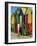 Colourfully Painted Victorian Bathing Huts in False Bay, Cape Town, South Africa, Africa-Yadid Levy-Framed Photographic Print