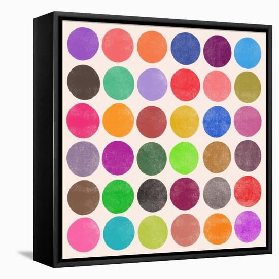 Colourplay 15-Garima Dhawan-Framed Stretched Canvas