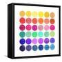 Colourplay 6-Garima Dhawan-Framed Stretched Canvas