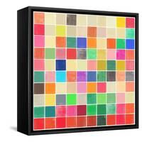 Colourquilt II-Garima Dhawan-Framed Stretched Canvas