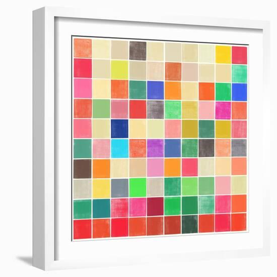 Colourquilt II-Garima Dhawan-Framed Giclee Print