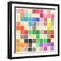 Colourquilt III-Garima Dhawan-Framed Giclee Print