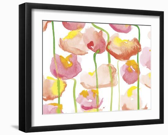 Colours In Bloom-Sarah Von Dreele-Framed Giclee Print