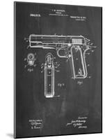 Colt 45 Patent 1911, Firearm Patent-null-Mounted Art Print