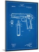 Colt 45 Patent 1911-null-Mounted Art Print