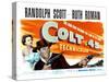 Colt .45, Ruth Roman, Randolph Scott, 1950-null-Stretched Canvas