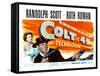 Colt .45, Ruth Roman, Randolph Scott, 1950-null-Framed Stretched Canvas