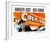 Colt .45, Ruth Roman, Randolph Scott, 1950-null-Framed Photo