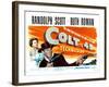 Colt .45, Ruth Roman, Randolph Scott, 1950-null-Framed Photo