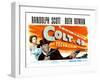 Colt .45, Ruth Roman, Randolph Scott, 1950-null-Framed Photo