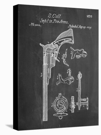 Colt Firearm Patent 1839-null-Stretched Canvas