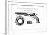 Colt Frontier Revolver, Invented by Samuel Colt (1814-6), C1850-null-Framed Giclee Print