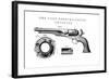 Colt Frontier Revolver, Invented by Samuel Colt (1814-6), C1850-null-Framed Giclee Print
