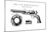 Colt Frontier Revolver, Invented by Samuel Colt (1814-6), C1850-null-Mounted Giclee Print